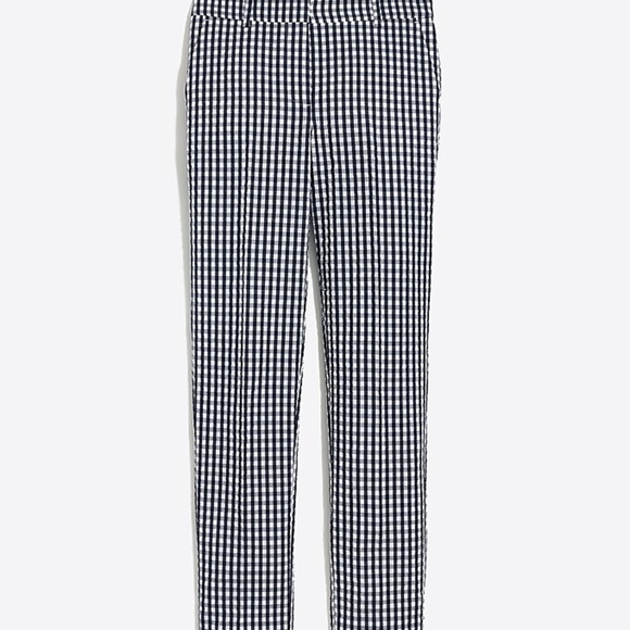 J.Crew Skimmer pant in gingham Size 8 Career Preppy - Picture 8 of 8